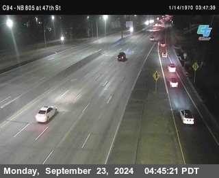 (C094) NB 805 : 47th Street (on ramp)