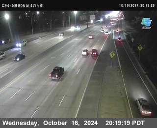 (C094) NB 805 : 47th Street (on ramp)