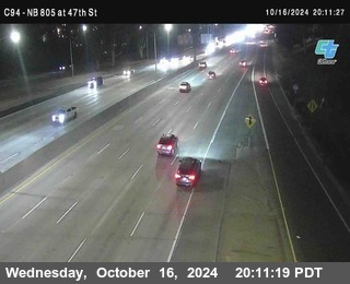 (C094) NB 805 : 47th Street (on ramp)