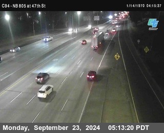 (C094) NB 805 : 47th Street (on ramp)