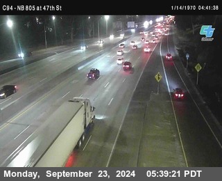 (C094) NB 805 : 47th Street (on ramp)