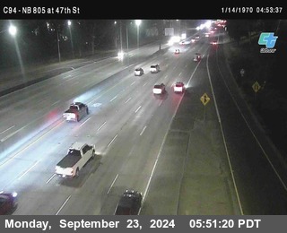 (C094) NB 805 : 47th Street (on ramp)