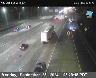 (C094) NB 805 : 47th Street (on ramp)