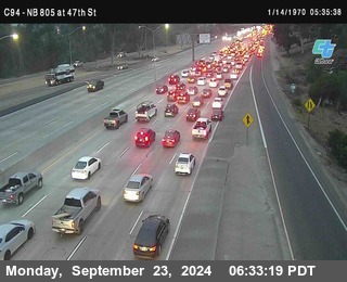 (C094) NB 805 : 47th Street (on ramp)