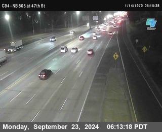 (C094) NB 805 : 47th Street (on ramp)