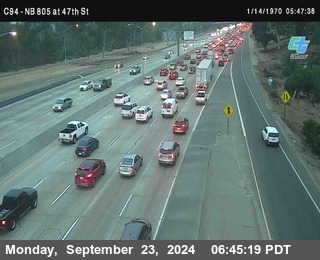 (C094) NB 805 : 47th Street (on ramp)