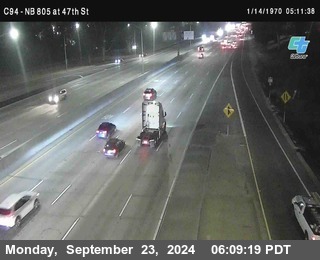 (C094) NB 805 : 47th Street (on ramp)