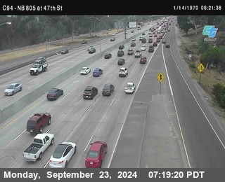 (C094) NB 805 : 47th Street (on ramp)