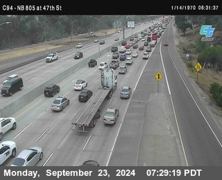 (C094) NB 805 : 47th Street (on ramp)