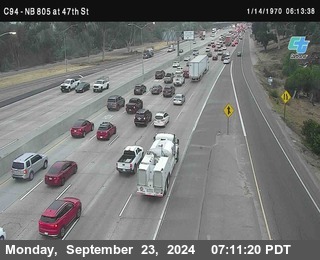 (C094) NB 805 : 47th Street (on ramp)