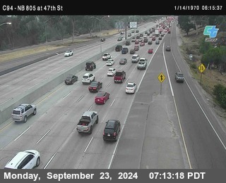 (C094) NB 805 : 47th Street (on ramp)