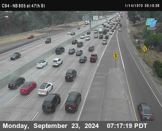 (C094) NB 805 : 47th Street (on ramp)