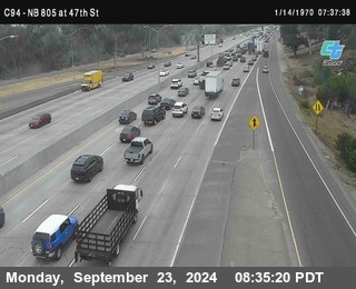 (C094) NB 805 : 47th Street (on ramp)