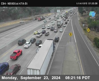 (C094) NB 805 : 47th Street (on ramp)