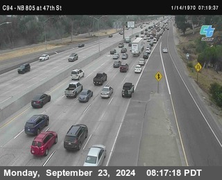 (C094) NB 805 : 47th Street (on ramp)