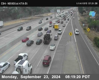 (C094) NB 805 : 47th Street (on ramp)