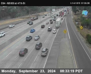 (C094) NB 805 : 47th Street (on ramp)