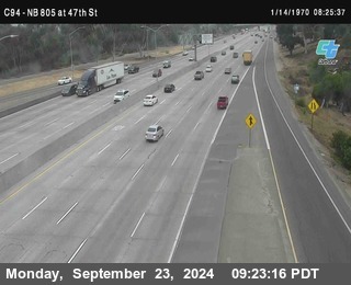 (C094) NB 805 : 47th Street (on ramp)