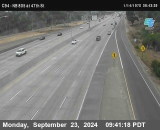 (C094) NB 805 : 47th Street (on ramp)