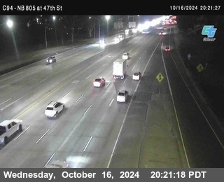 (C094) NB 805 : 47th Street (on ramp)