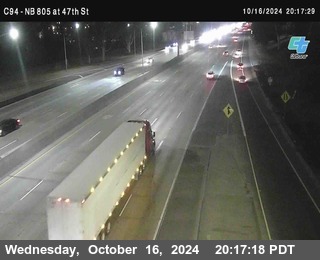 (C094) NB 805 : 47th Street (on ramp)