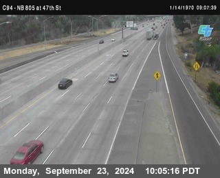 (C094) NB 805 : 47th Street (on ramp)