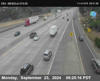 (C094) NB 805 : 47th Street (on ramp)