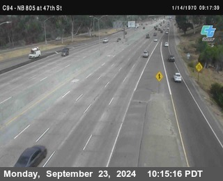 (C094) NB 805 : 47th Street (on ramp)