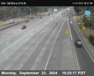 (C094) NB 805 : 47th Street (on ramp)