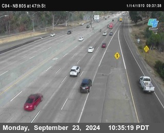 (C094) NB 805 : 47th Street (on ramp)