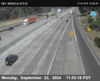 (C094) NB 805 : 47th Street (on ramp)