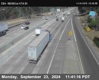 (C094) NB 805 : 47th Street (on ramp)