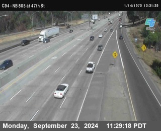 (C094) NB 805 : 47th Street (on ramp)