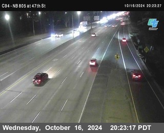 (C094) NB 805 : 47th Street (on ramp)