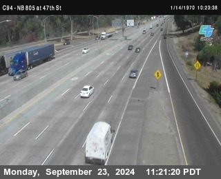 (C094) NB 805 : 47th Street (on ramp)