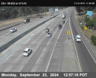 (C094) NB 805 : 47th Street (on ramp)