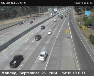 (C094) NB 805 : 47th Street (on ramp)