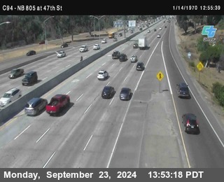 (C094) NB 805 : 47th Street (on ramp)