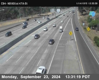 (C094) NB 805 : 47th Street (on ramp)