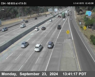 (C094) NB 805 : 47th Street (on ramp)