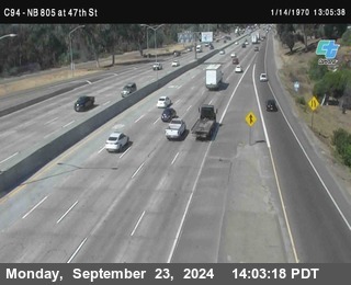 (C094) NB 805 : 47th Street (on ramp)