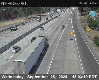 (C094) NB 805 : 47th Street (on ramp)