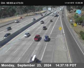 (C094) NB 805 : 47th Street (on ramp)