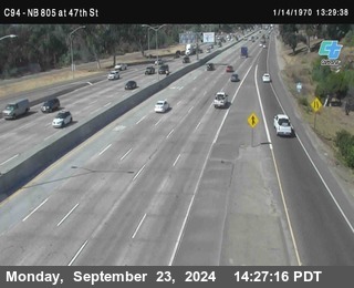 (C094) NB 805 : 47th Street (on ramp)