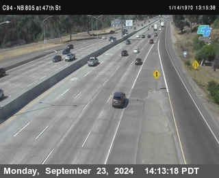 (C094) NB 805 : 47th Street (on ramp)