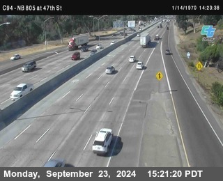 (C094) NB 805 : 47th Street (on ramp)