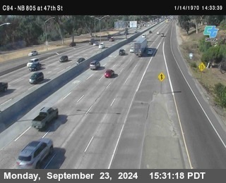 (C094) NB 805 : 47th Street (on ramp)