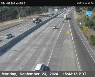 (C094) NB 805 : 47th Street (on ramp)