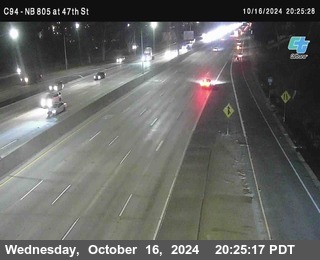 (C094) NB 805 : 47th Street (on ramp)