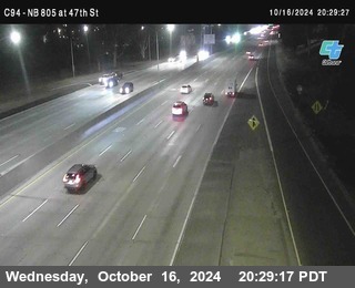 (C094) NB 805 : 47th Street (on ramp)